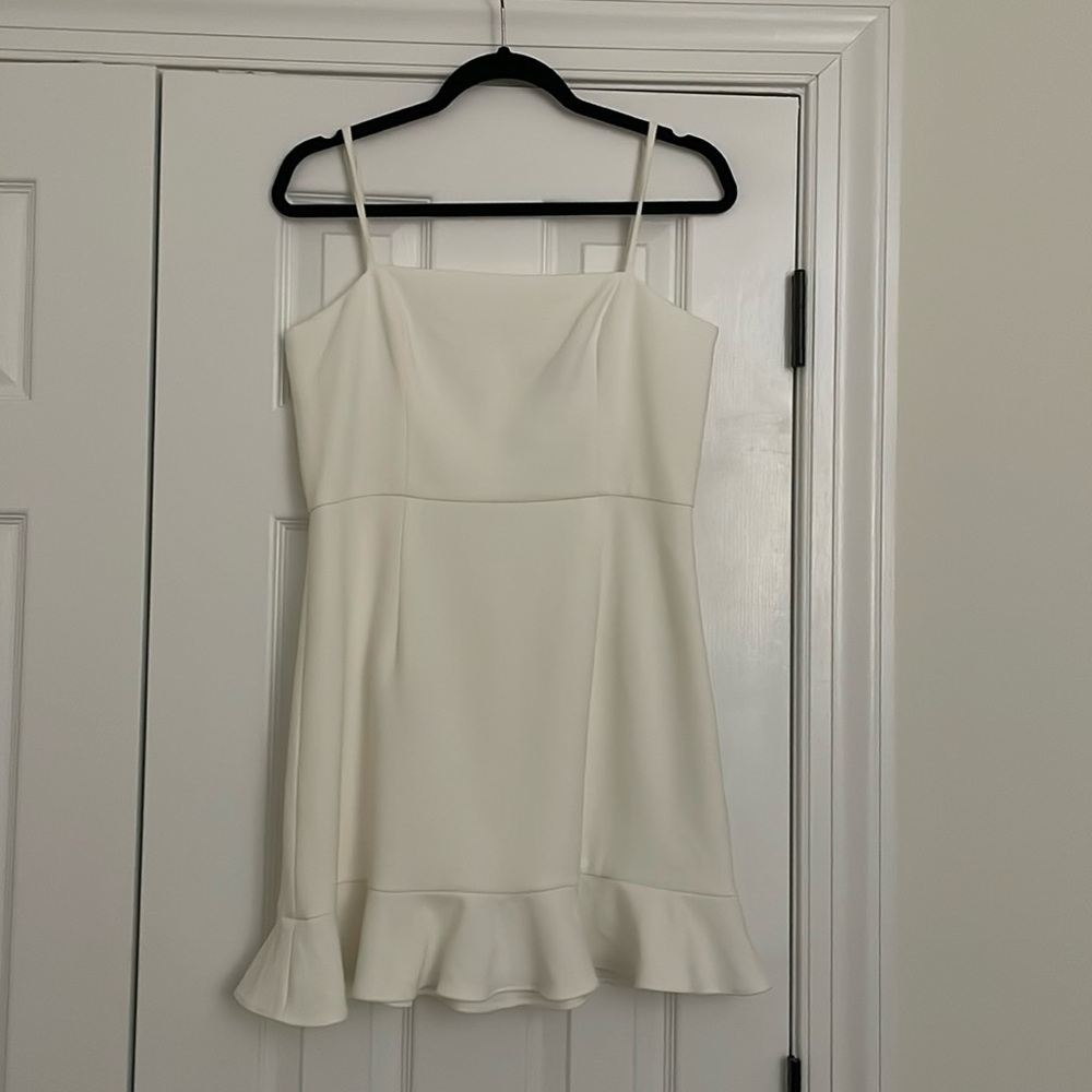 French Connection, Whisper Frill Hem Dress: Never Worn